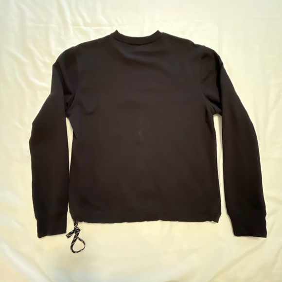 Weekend Black Crewneck Sweatshirt. Size L - Picture 2 of 10